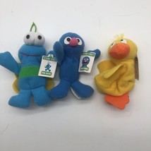 Twiddlebug, Grover, Rubber Duckie,Mini Bean Kelloggs Sesame Street 4 inc... - $36.54