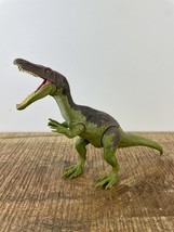 Jurassic World Dino Rivals Roarivores BARYONYX Dinosaur Mattel Push Butt... - $22.15