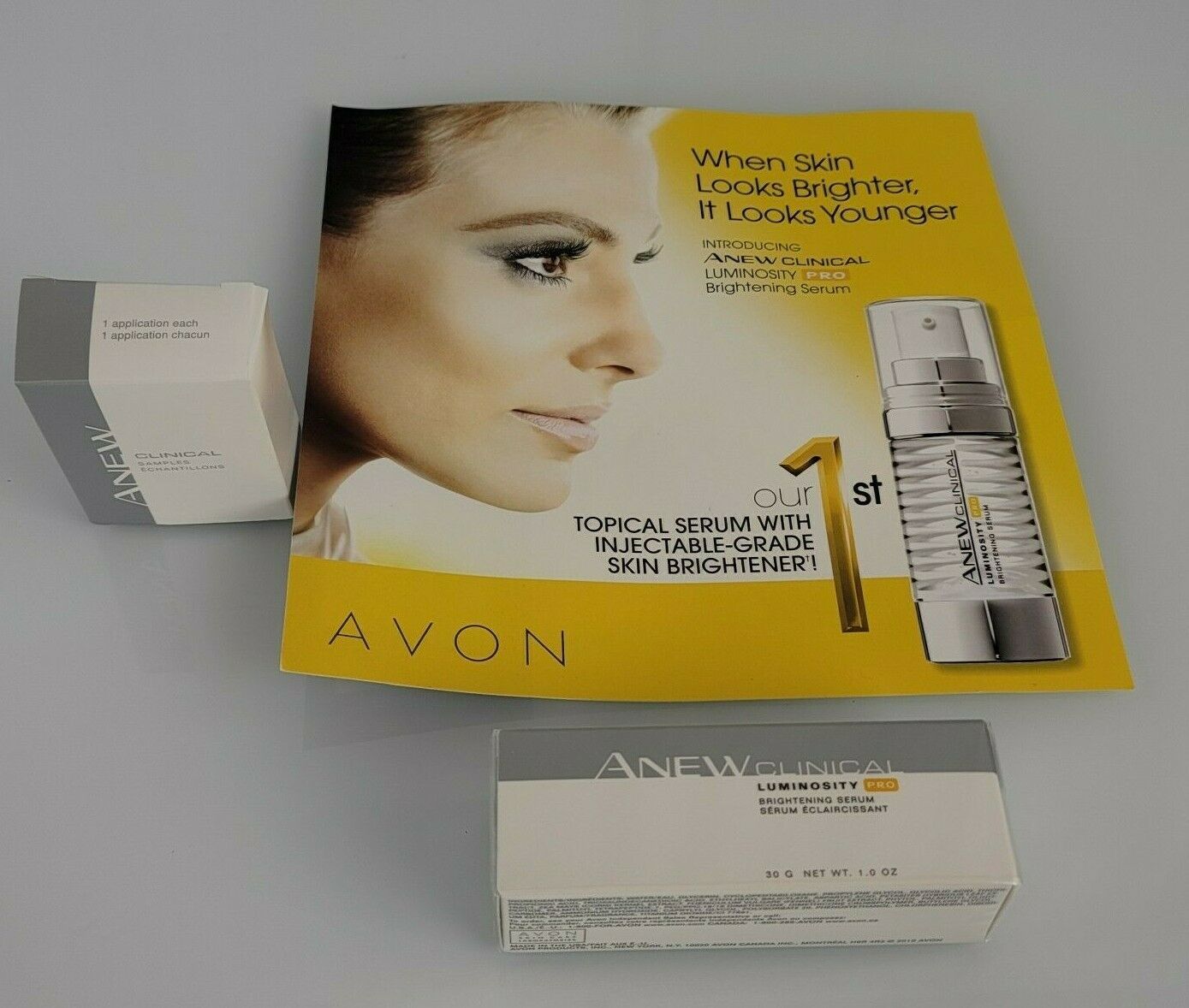 Primary image for Avon Anew Clinical Luminosity Pro Brightening Serum $54 - NIB - Factory Sealed