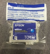Genuine Epson Cyan InkJet Cartridge T0482 - $10.63