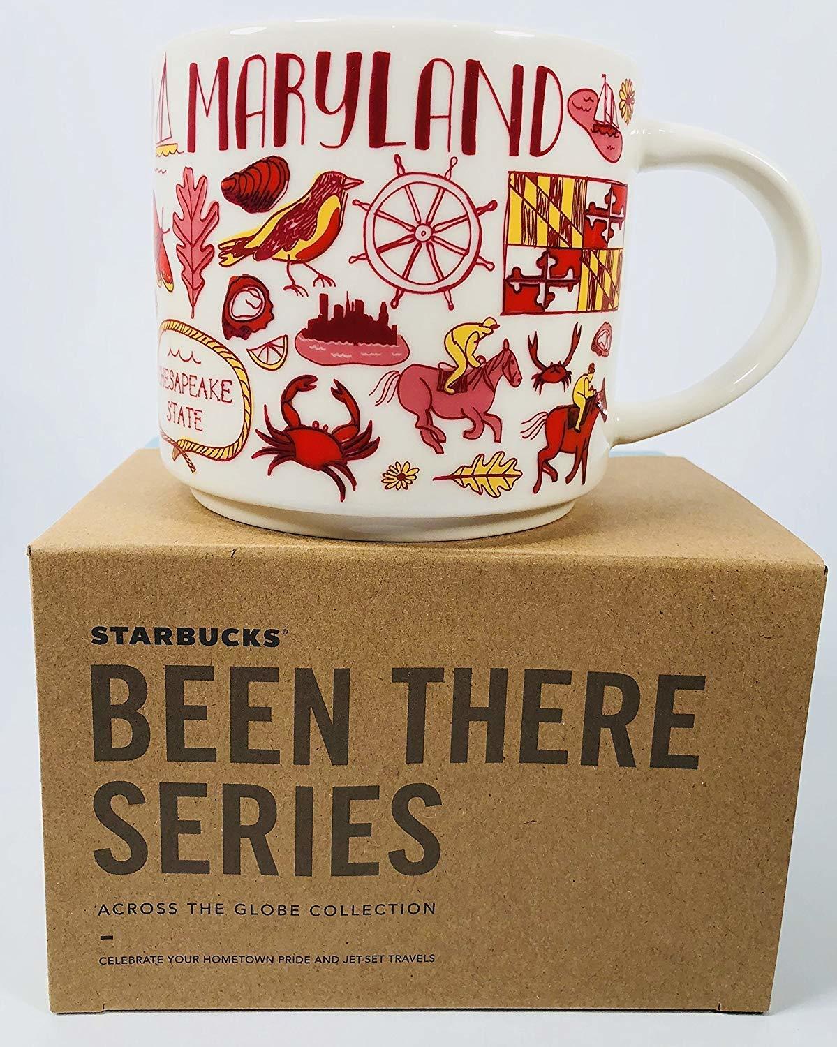 Starbucks 2018 Maryland Been There Collection Coffee Mug NEW IN BOX Mugs
