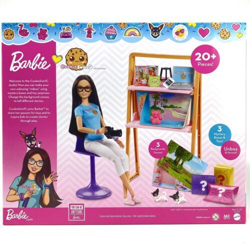 barbie cookie swirl c doll