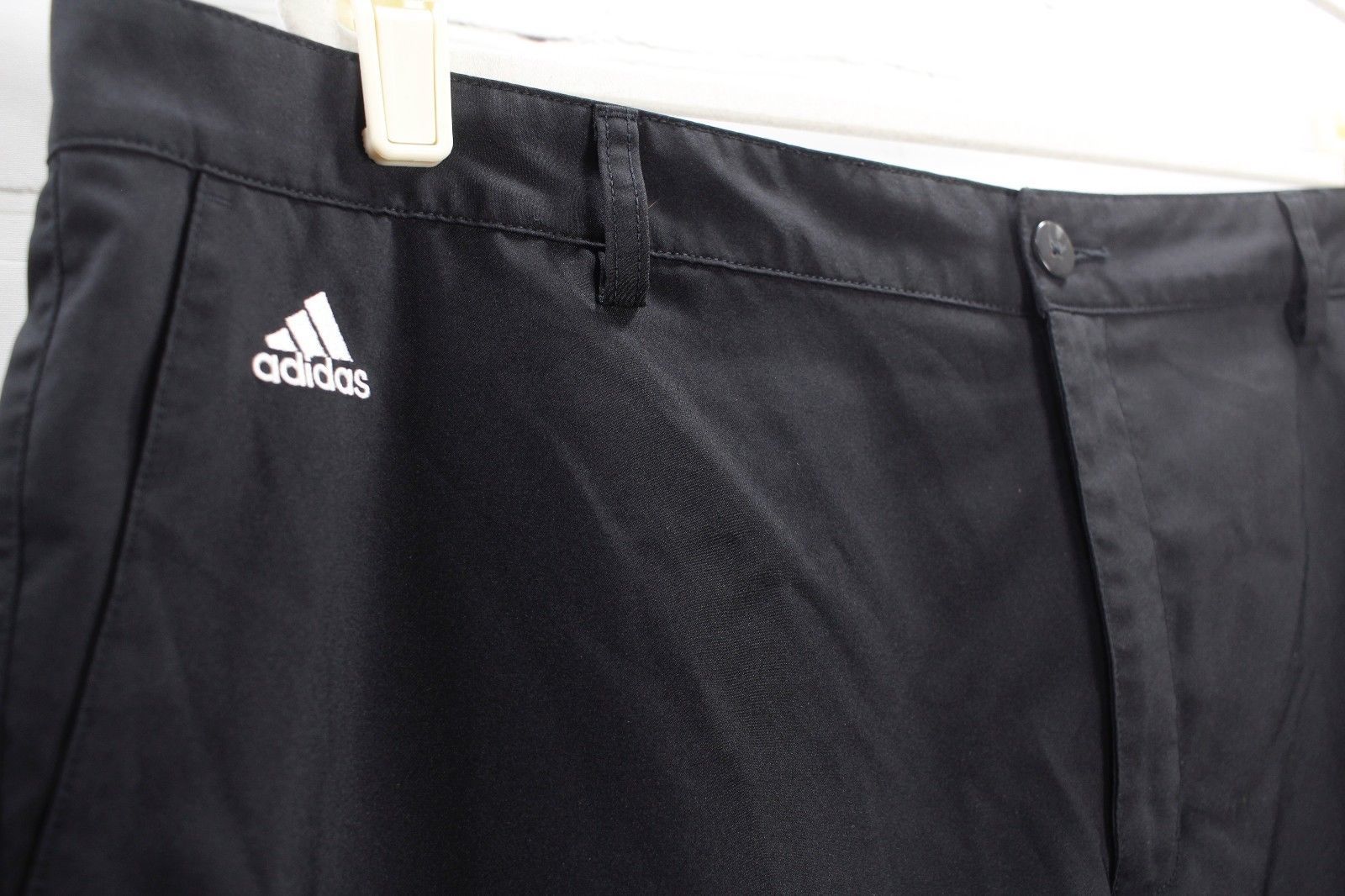 adidas mens tech flat front shorts