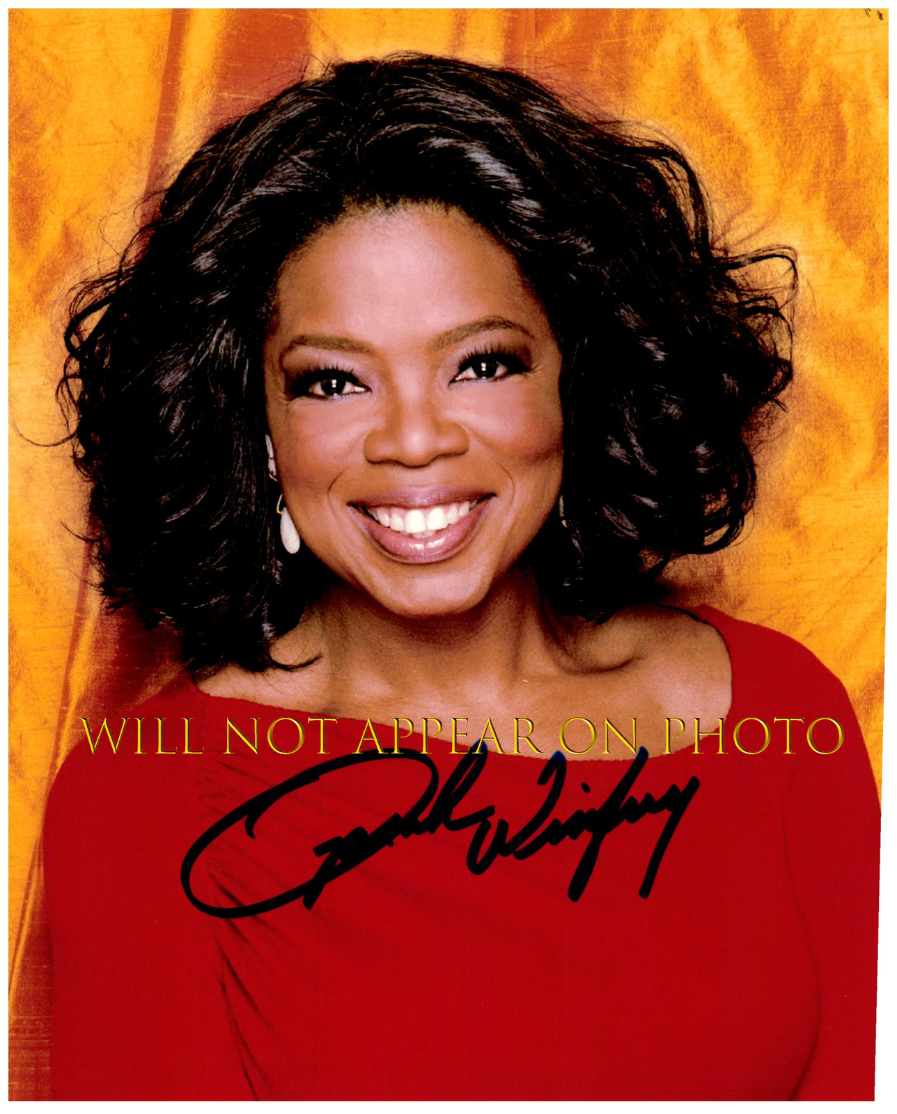 OPRAH WINFREY SIGNED AUTOGRAPHED 8X10 PHOTO w/ Certificate of ...