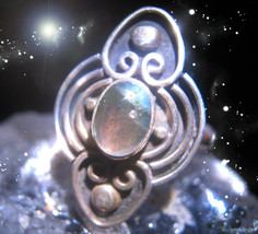 HAUNTED RING ALLIANCE OF PRIESTESS & MASTERS LIGHT LANGUAGES CODES OOAK MAGICK - $6,877.77
