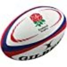 GILBERT England International Replica Rugby Ball, Mini image 3