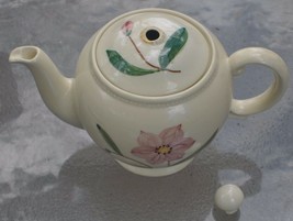 Vintage Floral Boquet Made in USA Small Teapot ~ Individual Tea Pot - $18.69