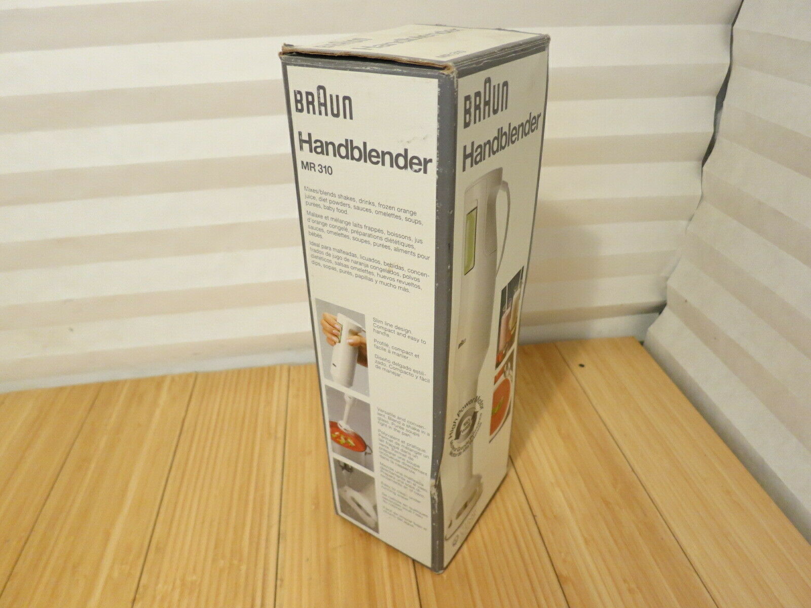 Braun Handblender MR310 With Wall Mount Block & Screws Handheld Blenders