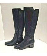  Naturalizer  Black Leather Koka Knee High Boots. Shoe Size 7M - $67.31