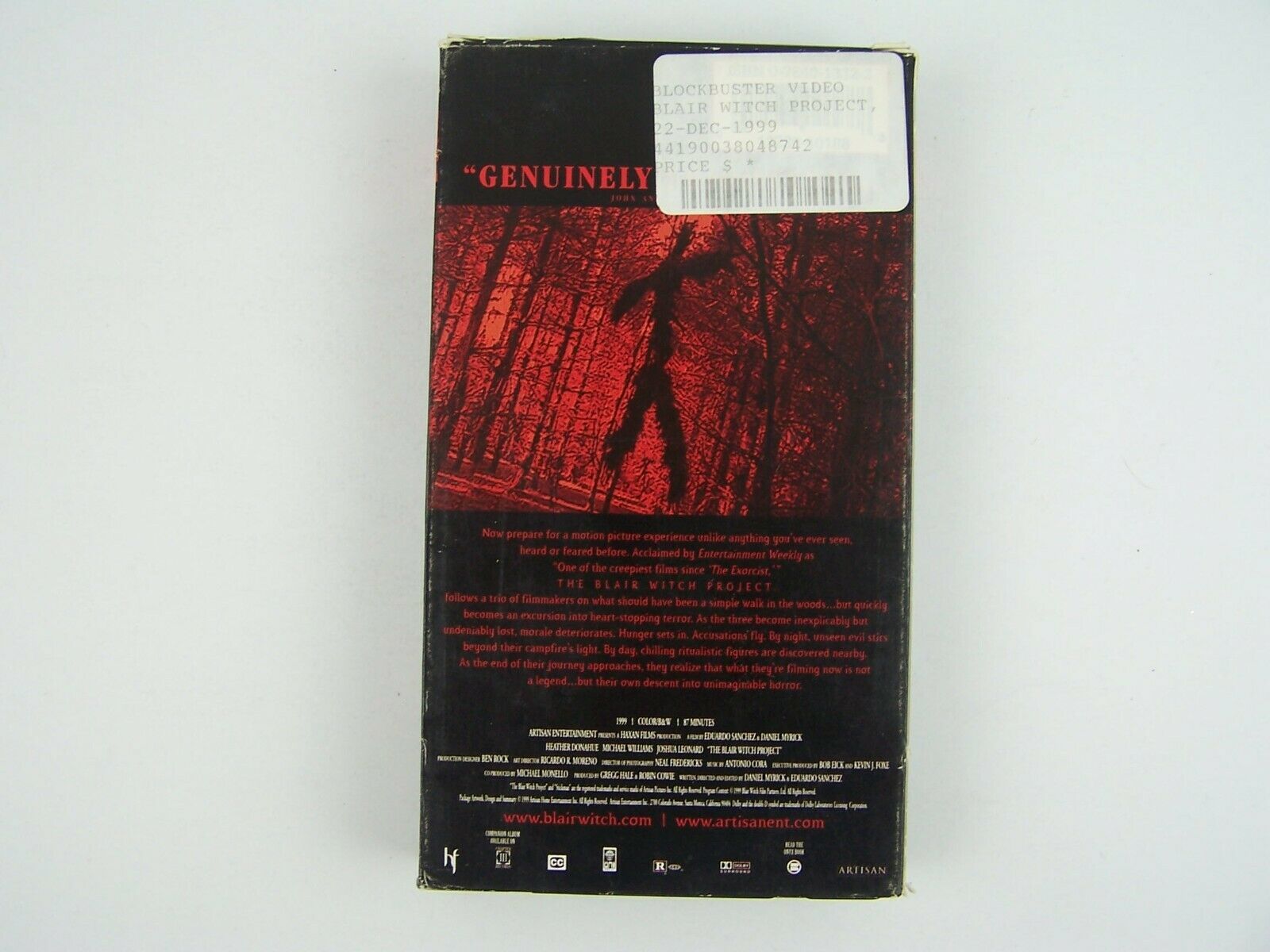 The Blair Witch Project VHS Video Tape - VHS Tapes