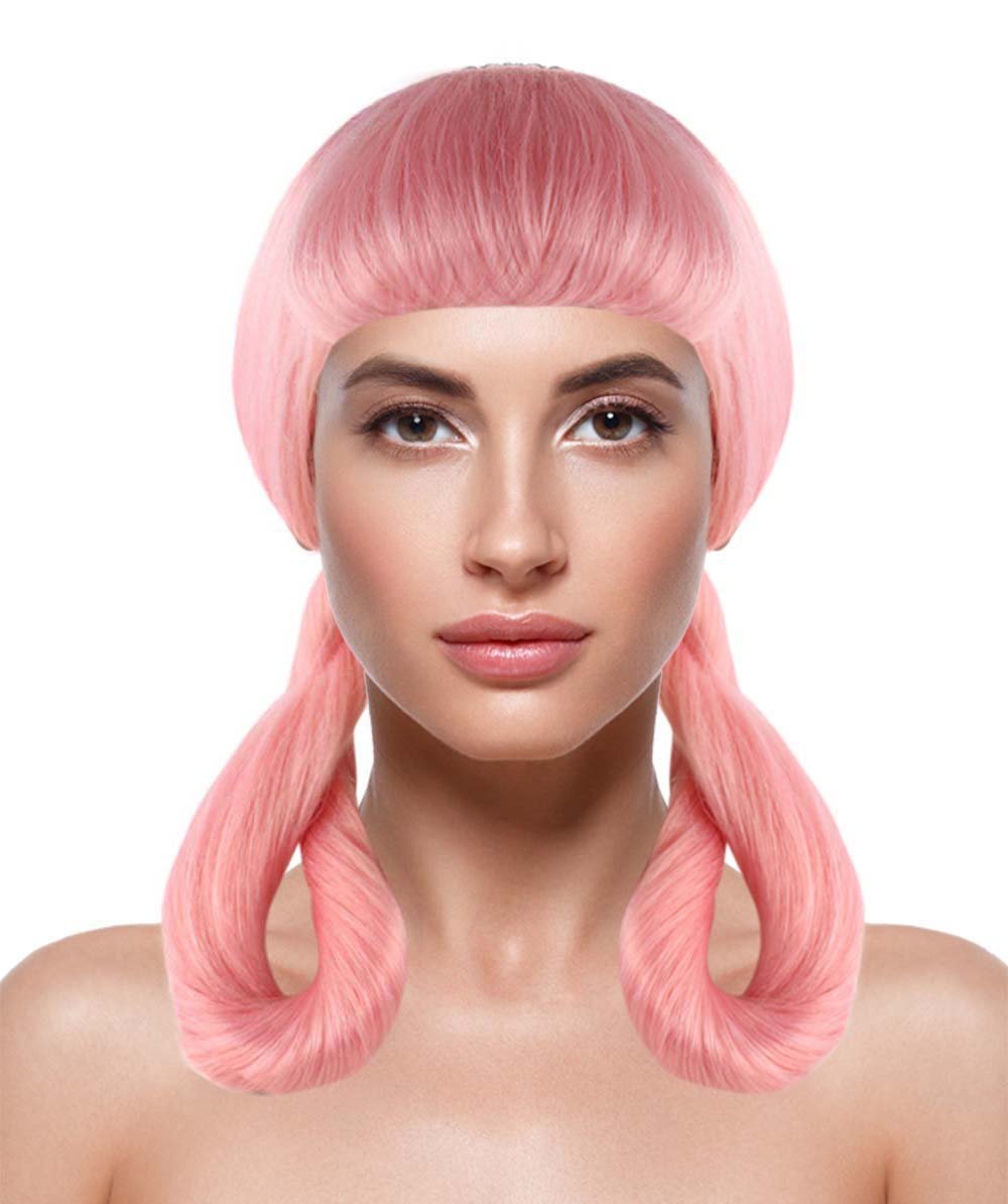 Образ с розовым париком