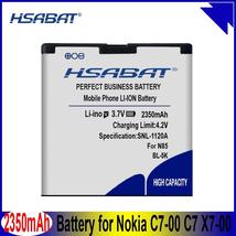 HSABAT 2350mAh BL-5K Battery for Nokia N85 N86 N87 8MP 701 X7 C7 C7-00 C7 X7-00  - $16.36