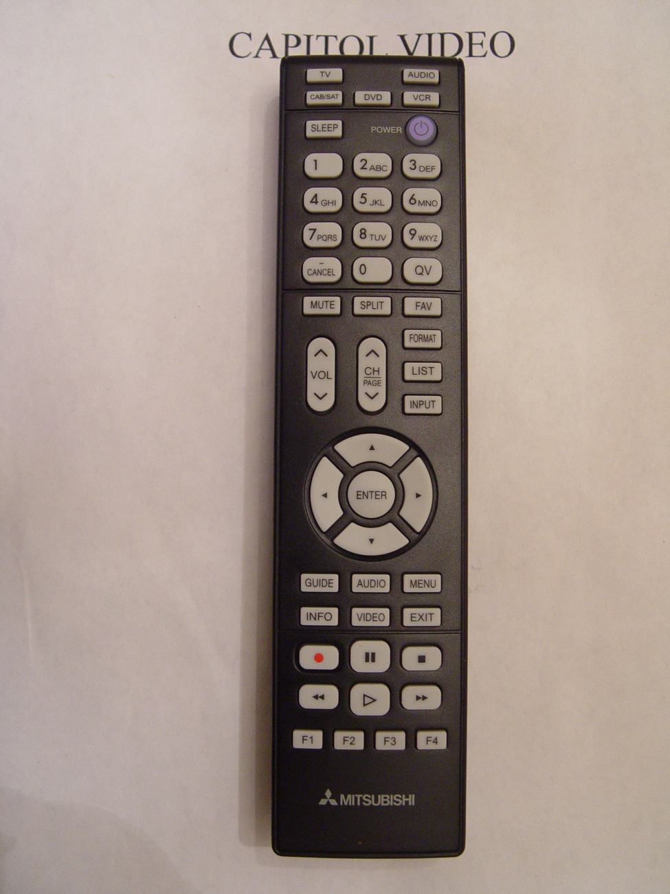 Mitsubishi remote control