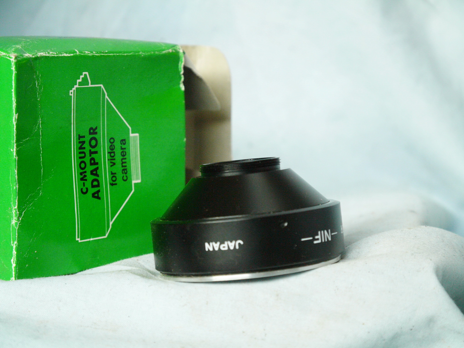 Nikon C Mount Lens Adaptor Boxed MINT Use Nikon Lenses on C Mount