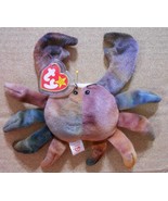 Ty &quot;Claude the Crab&quot; Beanie Baby w/ Tag Errors, Very RARE #4083, Old Vin... - $6,489.95