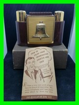 Stunning Vintage Liberty Bell Cigarette Holder &amp; Lighter w/ Box &amp; Papers... - $126.09