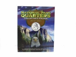 National Park Quarters 4 Panel Cushioned P&D Coin Folder by Whitman - $12.49