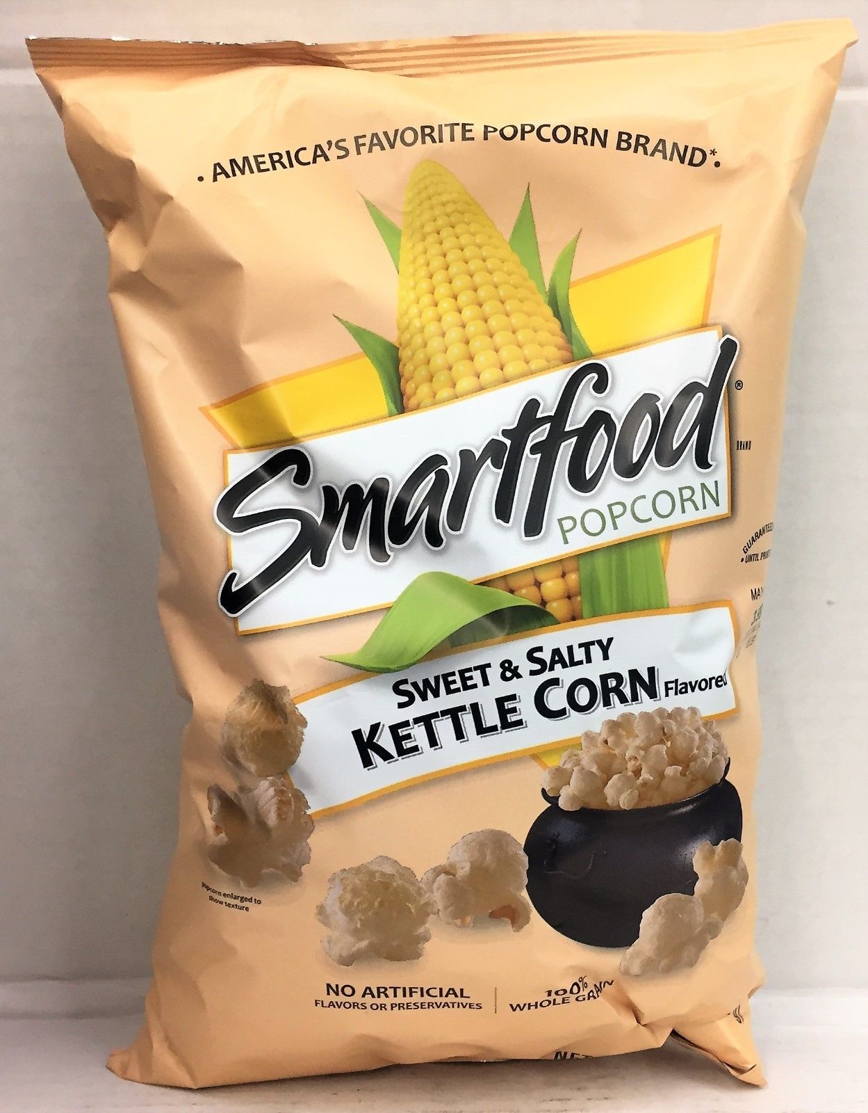 Smartfood Sweet And Salty Kettle Corn Popcorn 10 Oz Smart Food Desserts 9830