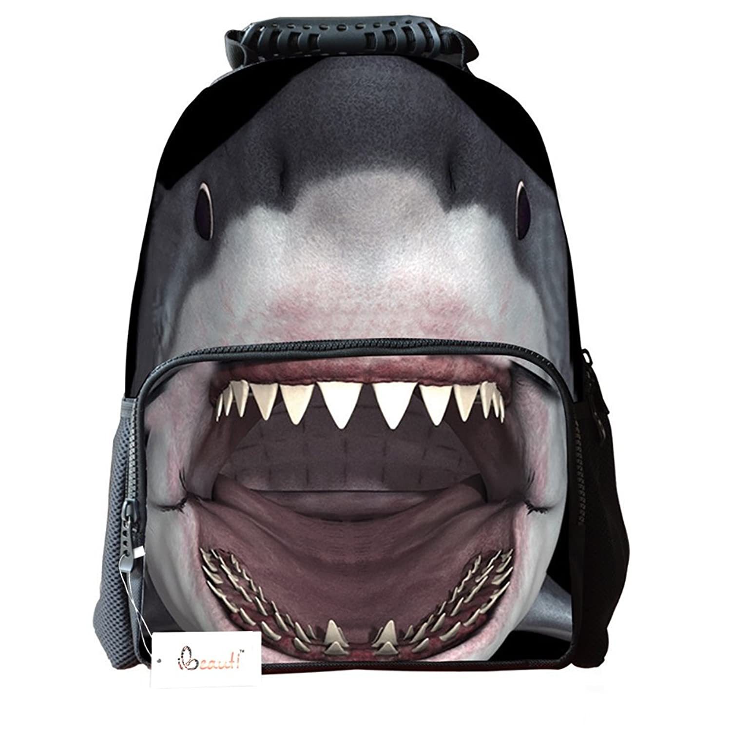 Uni School Backpack, Large Capacity 3D Vivid Animal Backpack Back To S