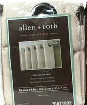 1 Packs Allen & Roth Kennerton 56 In X 84 In 0671992 Ivory Grommet Top Panel