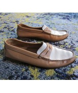 VINTAGE Tods Shoes Loafer Driving Shoes Tan Leather sz WOMENS 6 - $66.11