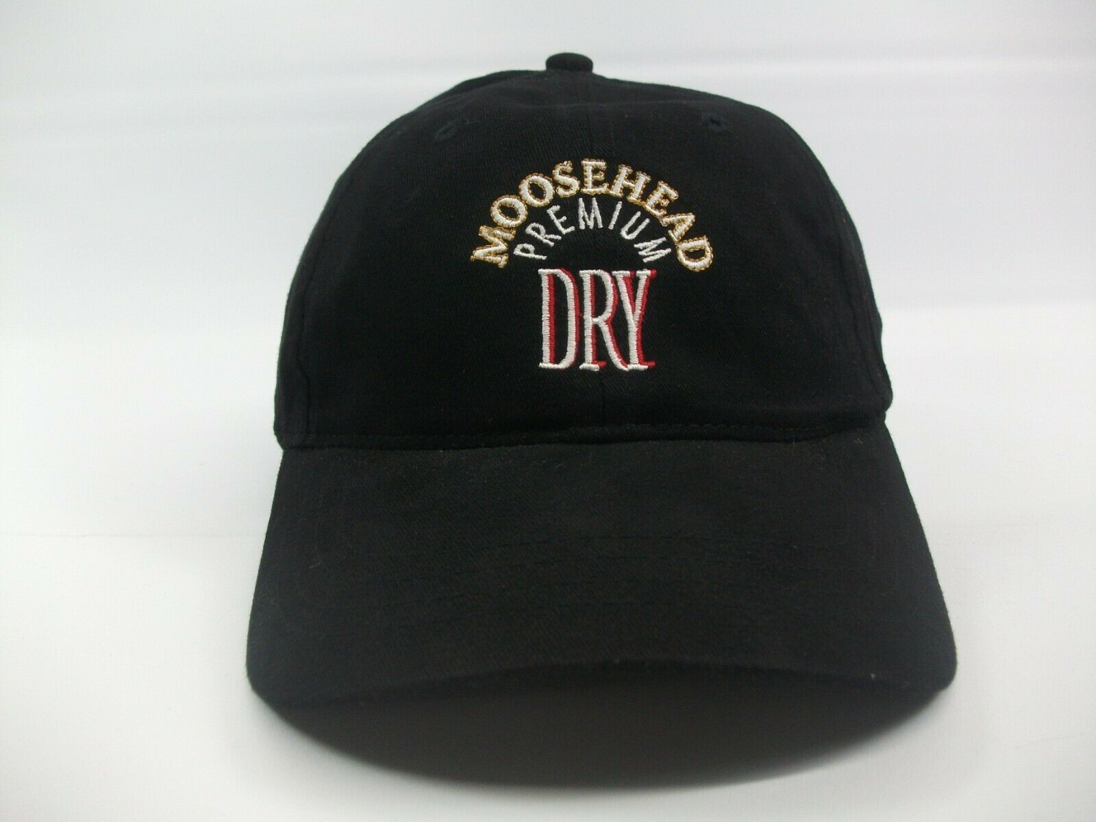 Moosehead Premium Dry Beer Hat Black Hook Loop Baseball Cap - Men's ...