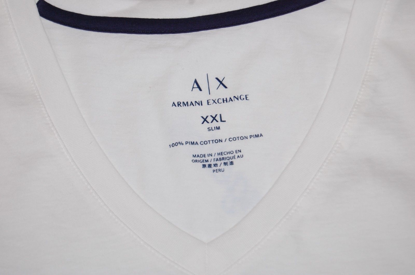 Armani Endeavours Shirt T Navy Polo Exchange Artistic pWqpx40O