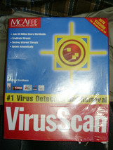 McAfee Virus Scan CD rom Win 98 95, NT workstation, 3.1, DOS, &amp; OS/2 NEW... - $24.74