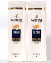 2 Pantene 12.6 Oz Repair &amp; Protect Fight Damage 2 In 1 Shampoo &amp; Conditi... - $25.99