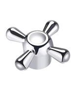 uxcell Faucet Knob Handle, Alloy Universal Handle Replacement Silver Ton... - $18.99