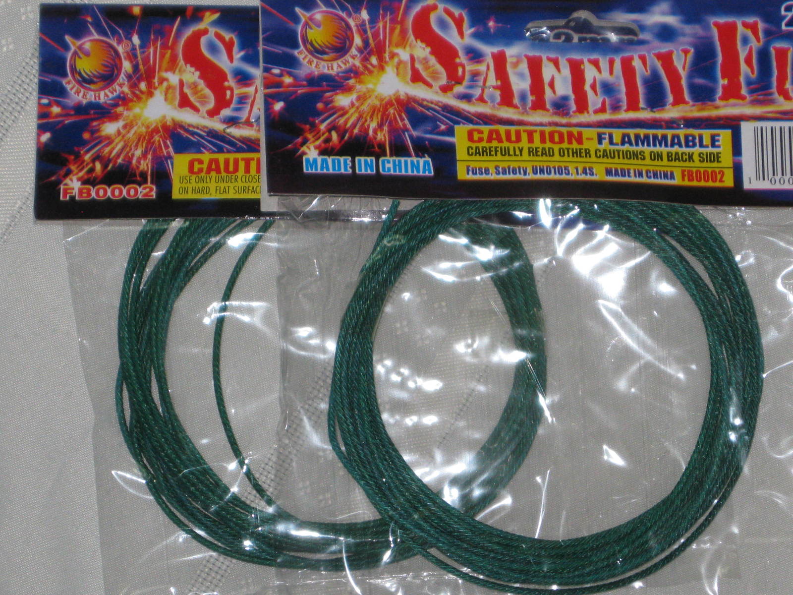 30 Feet Cannon Fuse 2mm 23 Seconds Per Foot Other