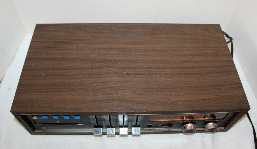 Vintage Channel Master 6207 AM/FM Stereo Receiver w/ 8 Track Cartridge