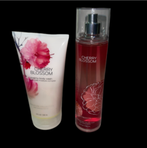 Bath &amp; Body Works Cherry Blossom Fine Fragrance Mist Spray Creamy Body W... - $31.99