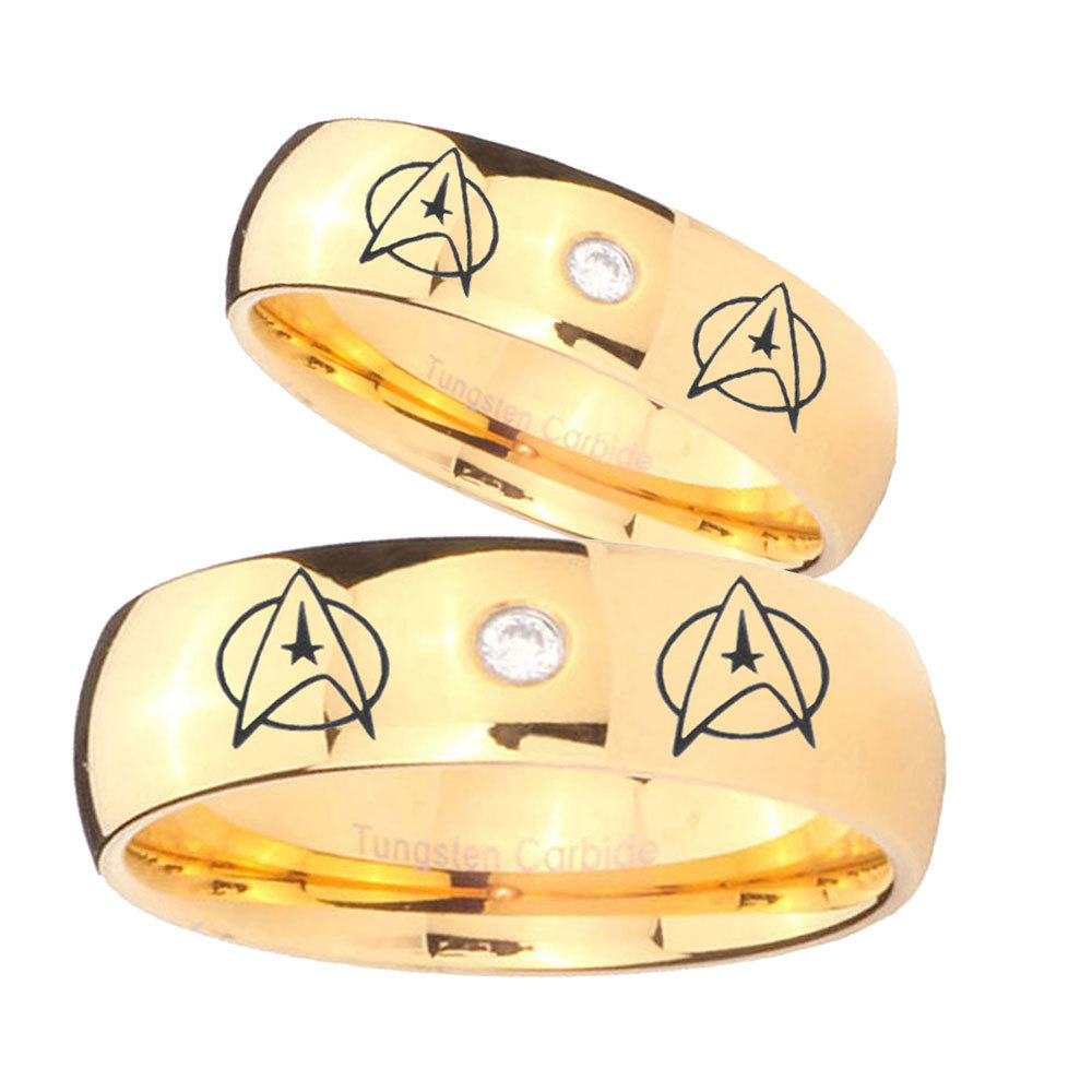 star trek wedding ring