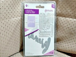 Crafter&#39;s Companion Gemini Stamp And Die For A Special Friend - $6.75