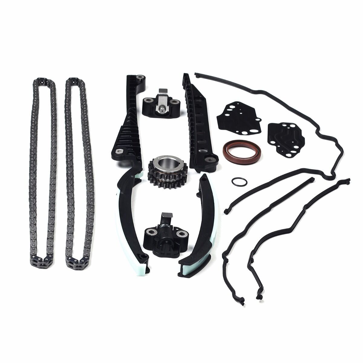 Timing Chain Kit+Cover Gaskets 04-08 For Ford F-150 F250 Lincoln 5.4L Triton 3V