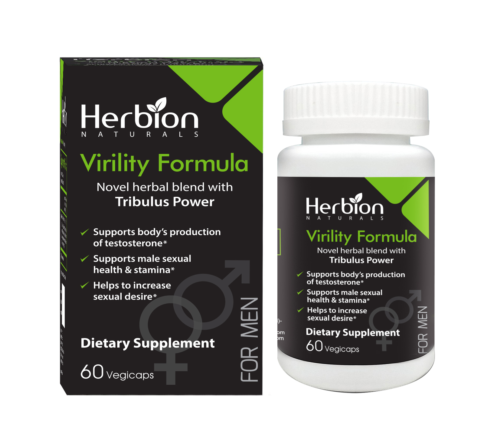 Herbion Naturals Virility Formula 60 veggie caps