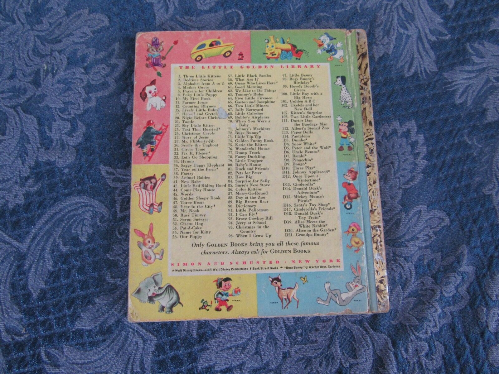 Little Golden Book Doctor Dan The Bandage Man 1950 A Edition