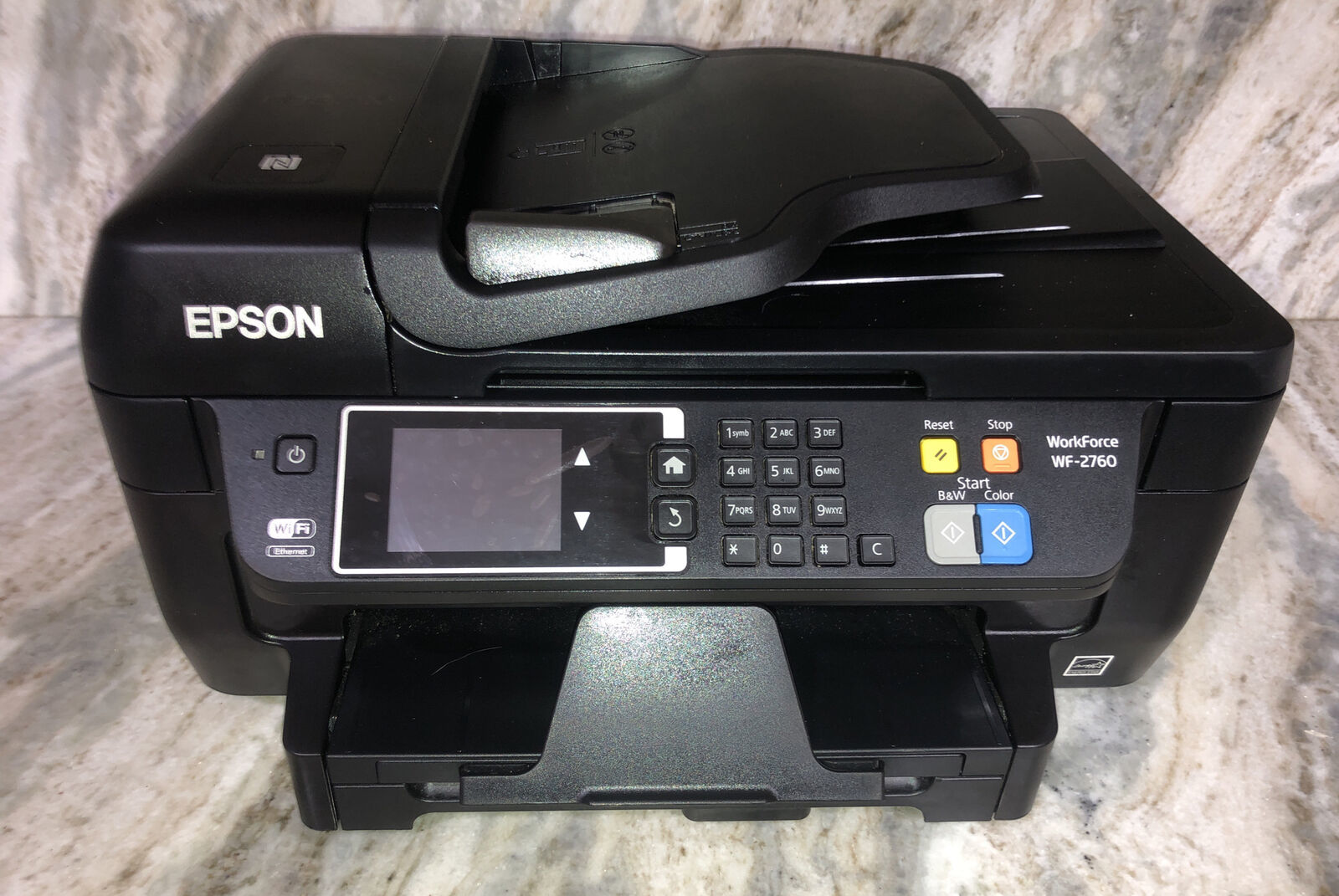 Epson Workforce Wf 2760 All In One Inkjet Printer Parts Only Ships Same Bus Day Printers 8463