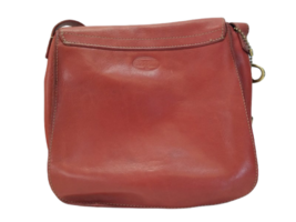 Fossil Red Leather Satchel Bag Purse Handbag Women Shoulder image 6