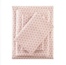 Madison Park 3M Microcell Print Sheet Set Twin XL Mp20-5048 Pink Blush - $30.27