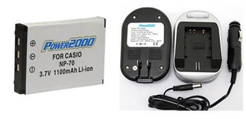 Primary image for Battery +Charger for Casio EX-Z150PK EX-Z150RD EXZ150SR EXZ150 EX-Z250 EX-Z250SR