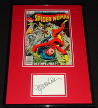 Joan Van Ark Signed Framed 1979 Spider Woman Comic Book Display image 1