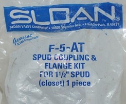 Sloan Valve F 5 AT Spud Coupling Flange Kit Closet 1-1/2 Inch image 2