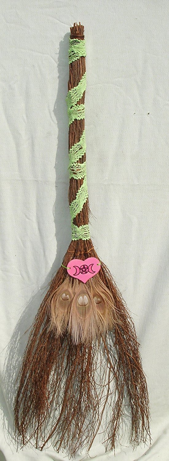 Decorative Large Handfasting Broom Jump the Broom Witches Besom 38