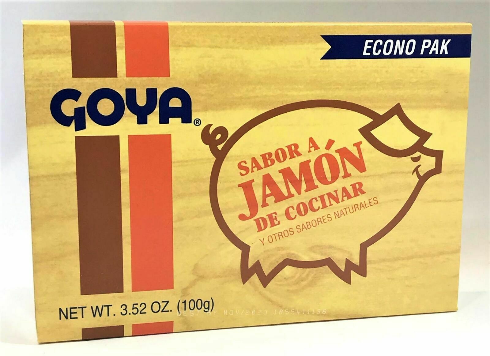 6 Boxes Of Goya Ham Flavor Concentrate 1 41 Oz Single