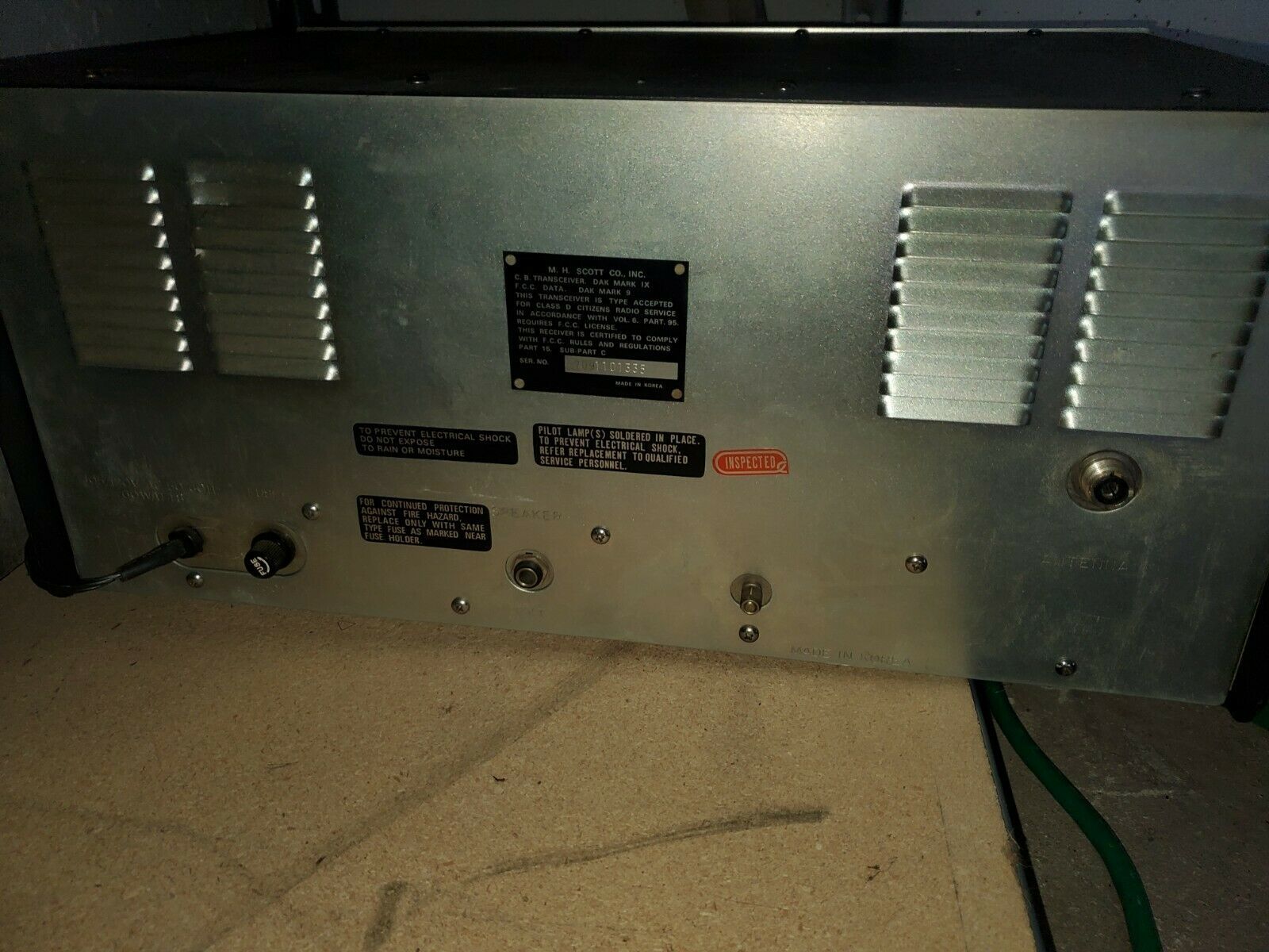 DAK Mark IX CB Radiotelephone radio base station CB Radios