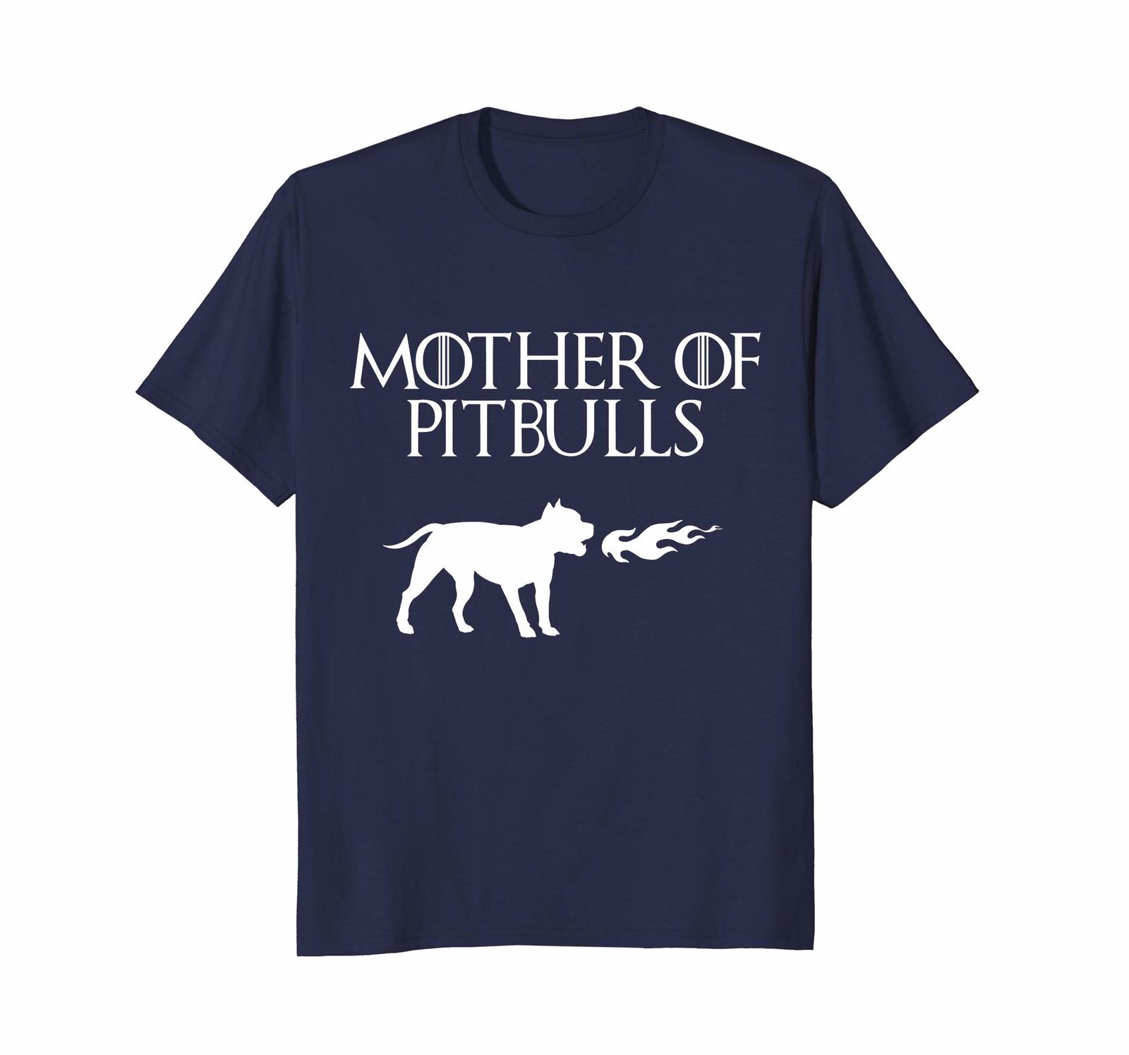 Dog Fashion - Mother of Pitbulls T-Shirt Men