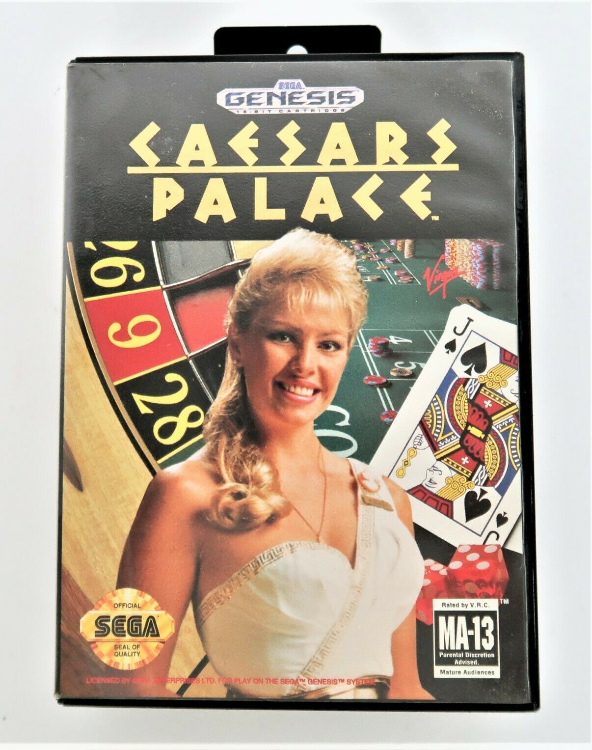 Primary image for Caesars Palace Sega Genesis 1993 Virgin Games