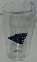 NFL The Memory Company LLC 16 Ounce Carolina Panthers Pint Glass Logo Coasters image 3